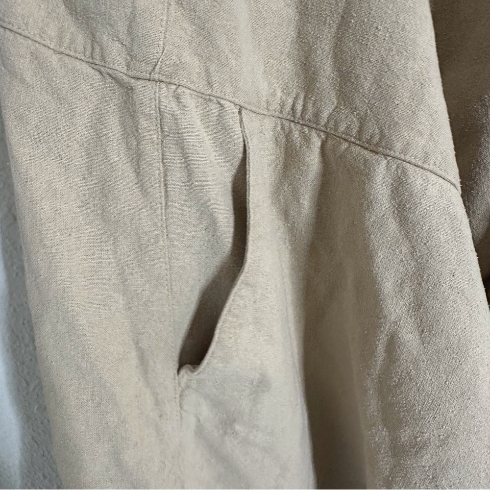 BaseRange raw silk sleeveless romper - Picture 5 of 7
